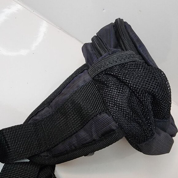 Swiss Gear Black Canvas Fanny Back Trail Running Bum Pack Pouch NEW - Picture 3 of 5